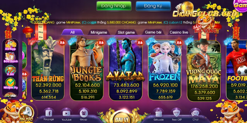 Kho sản phẩm Choang Club có gì?